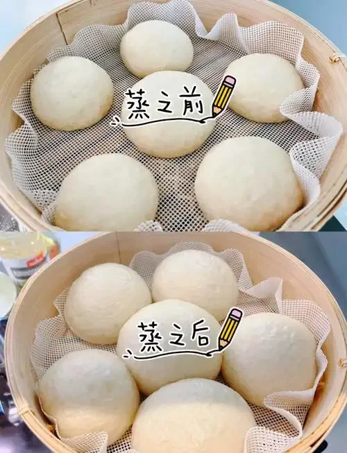 米酒发面成功后的面团特写，展示其光滑表面和内部蜂窝状结构。_1