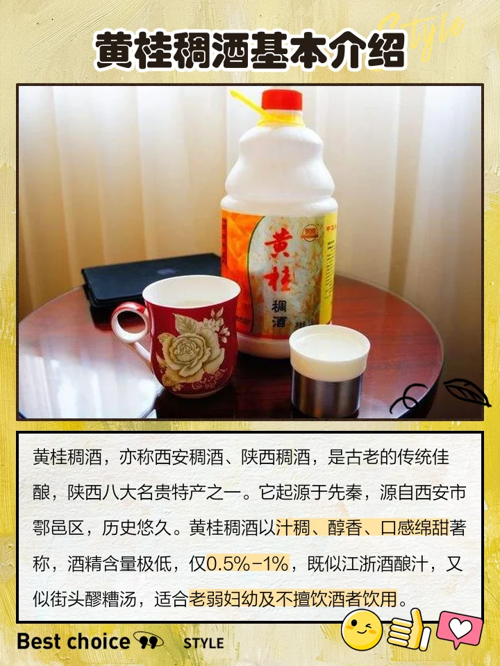 浑浊黄酒与清澈黄酒的对比图，以及黄酒澄清所需的部分工具。_1