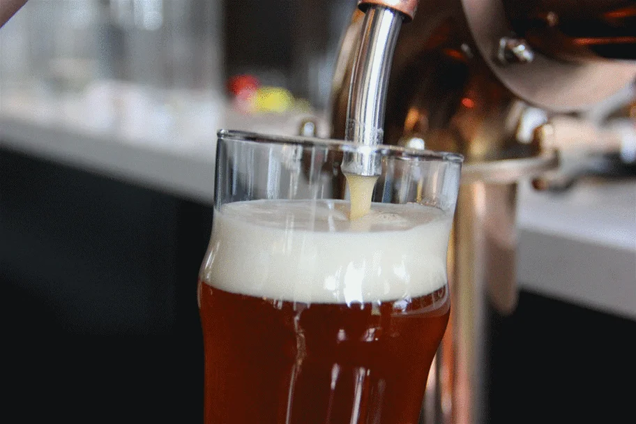 台州家庭精酿啤酒酿造场景图，展示麦芽、啤酒花、发酵罐及专业酿造工具_1