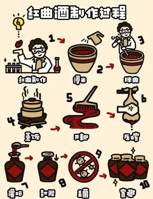 啤酒主发酵四个阶段示意图：起泡期、高泡期、低泡期、沉降期在发酵罐中的泡沫与酒体变化过程_1