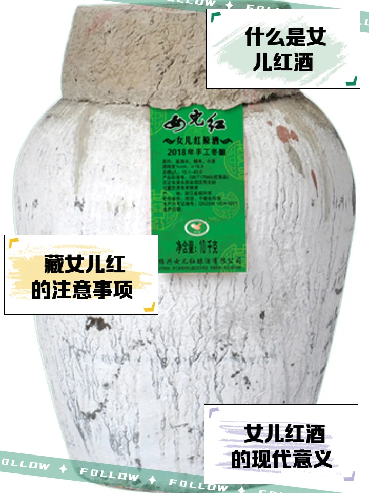 女儿红传统陶坛酒窖陈酿场景，坛口贴着红囍字，酒香仿佛透过画面溢出_1