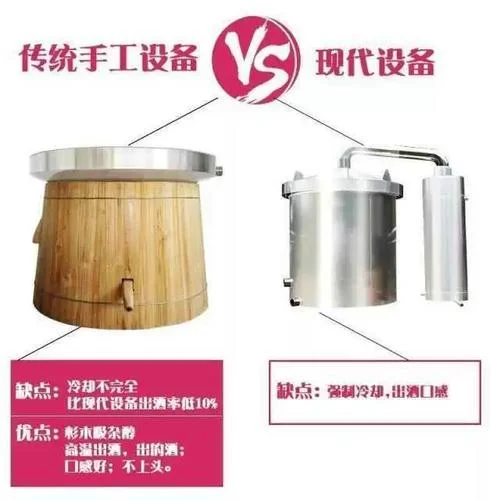 家庭厨房中，家用米酒机内盛满蒸好的糯米饭，正准备加入酒曲进行发酵。_1